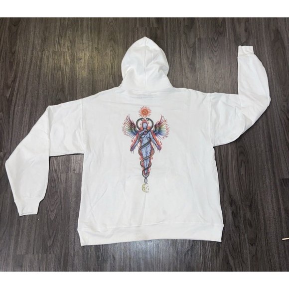 MBM Gallery Body of fire, soul of ice art Marcos Alvarado Lightweight Hoodie L - Picture 2 of 9